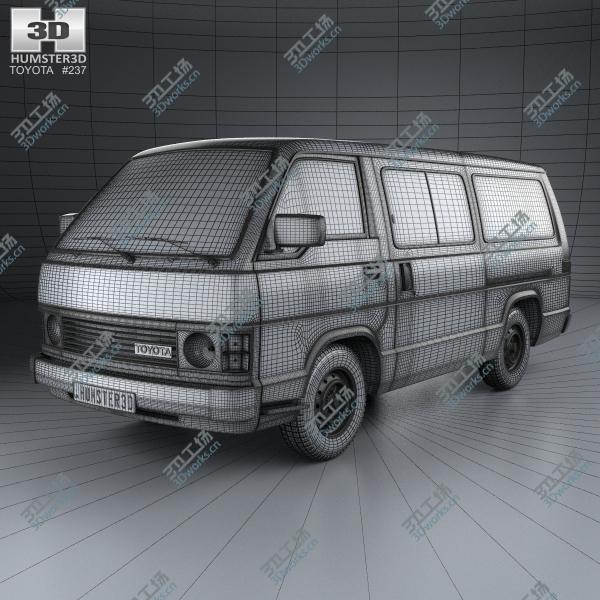 images/goods_img/202104092/3D Toyota Hiace Passenger Van 1982 model/3.jpg